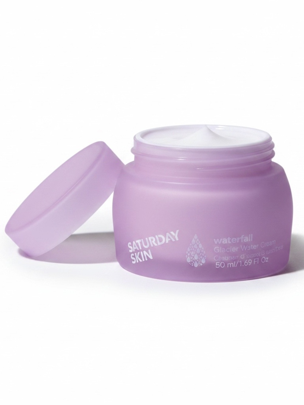 Saturday Skin Waterfall Glacier Water Cream — Soft Pink Hydration - Picture 2 of 2